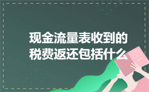 现金流量表收到的税费返还包括什么