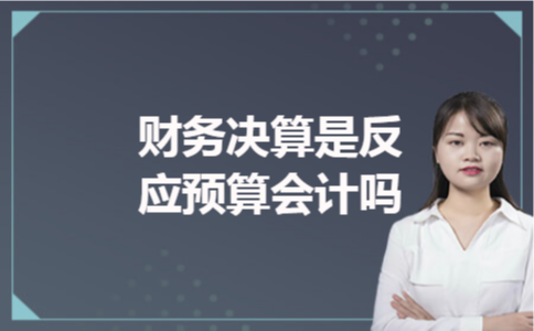 财务决算是反应预算会计吗