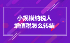 小规模纳税人增值税怎么转结