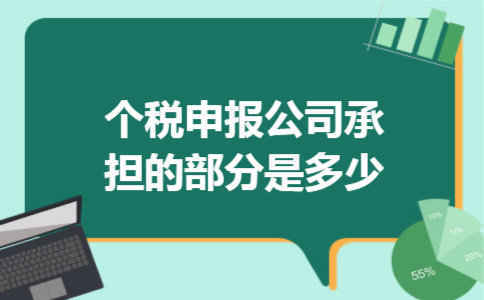 个税申报公司承担的部分是多少