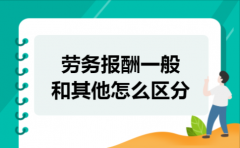 劳务报酬一般和其他怎么区分