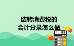 结转消费税的会计分录怎么做